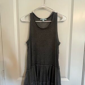 She + Sky Charcoal Tank Top